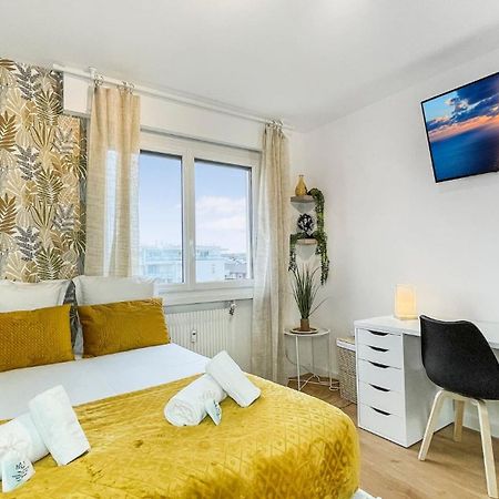 Homey La Coloc Mugi - Colocation Haut De Gamme - Chambres Privees - Balcon - Wifi Et Netflix - Proche Transports Commun آنماس المظهر الخارجي الصورة