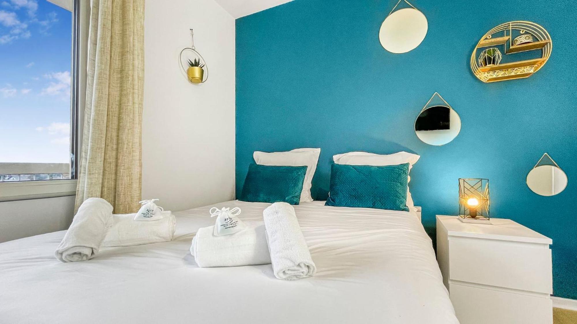 Homey La Coloc Mugi - Colocation Haut De Gamme - Chambres Privees - Balcon - Wifi Et Netflix - Proche Transports Commun آنماس المظهر الخارجي الصورة